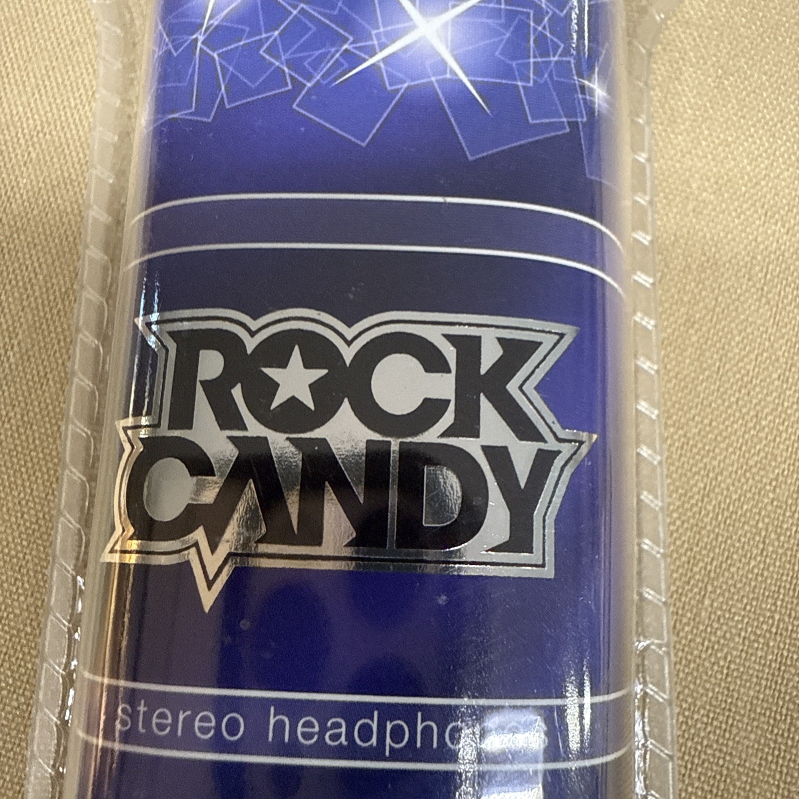 Rock Candy IE BLUE In-Ear Earbud Headphones, Blue