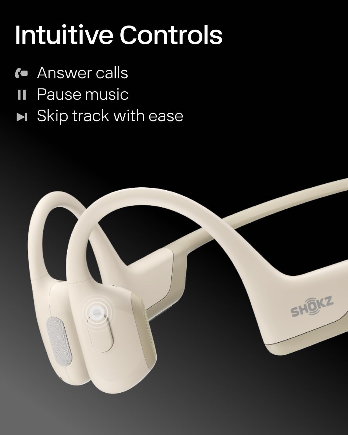 SHOKZ OpenRun Pro Mini- Open-Ear Bluetooth Bone Conduction Sport Headphones –