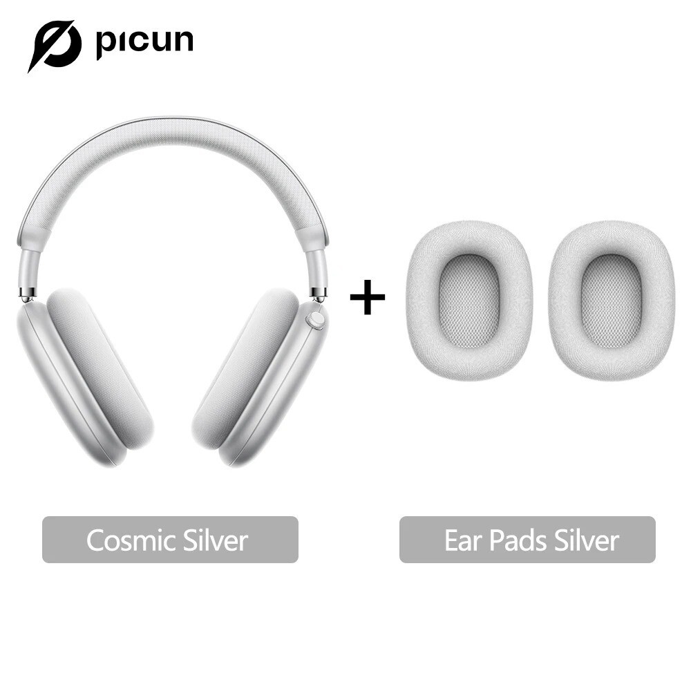 Picun F8 Pro ANC Wireless Headphones Head Tracking 3D Spatial Audio -52dB ANC HI