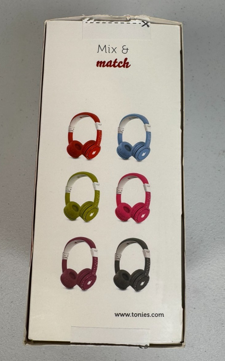 Tonies Headphones – Red (Read Description)
