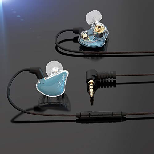 Triple Driver In-Ear Monitor Headphones with Detachable Cables for Musicians – B