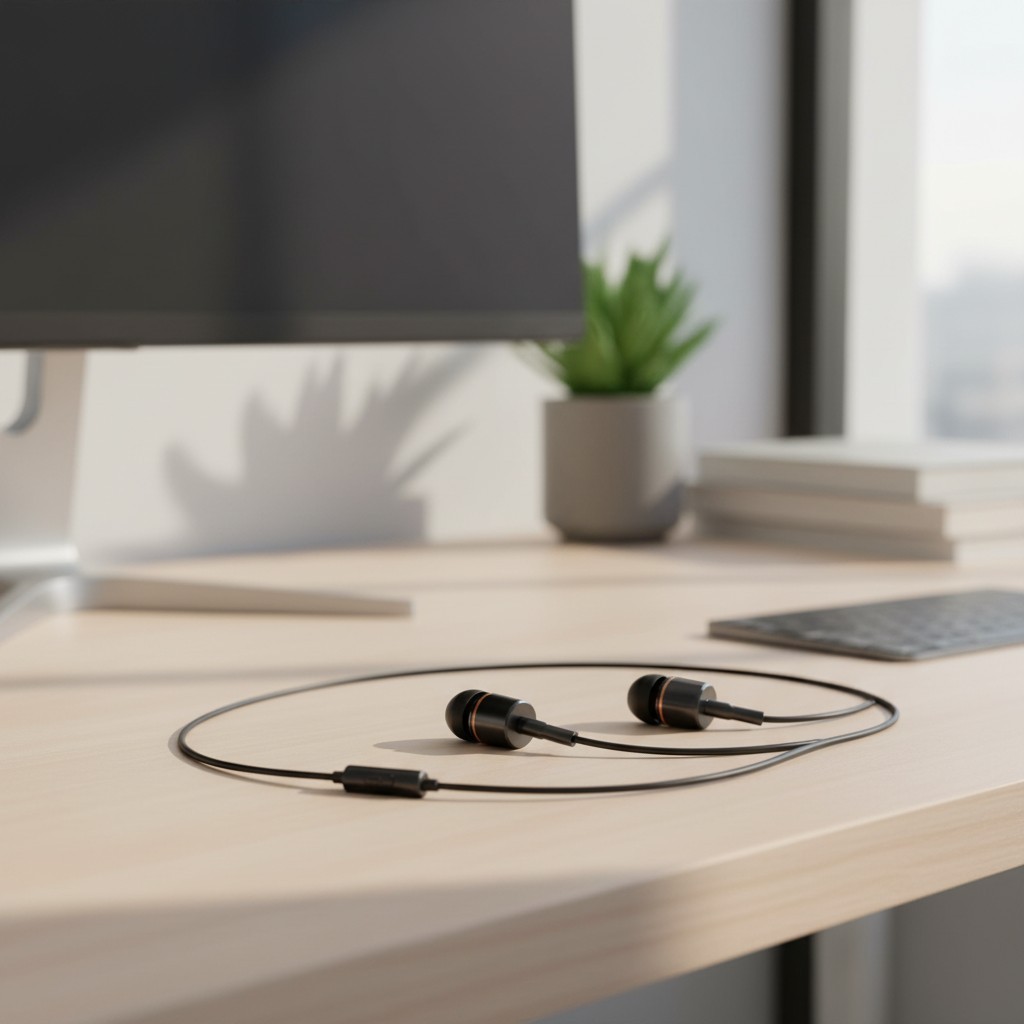 Radiation-Free Earbuds: Noise-Cancelling EMF Blocking Headphones with Microphone