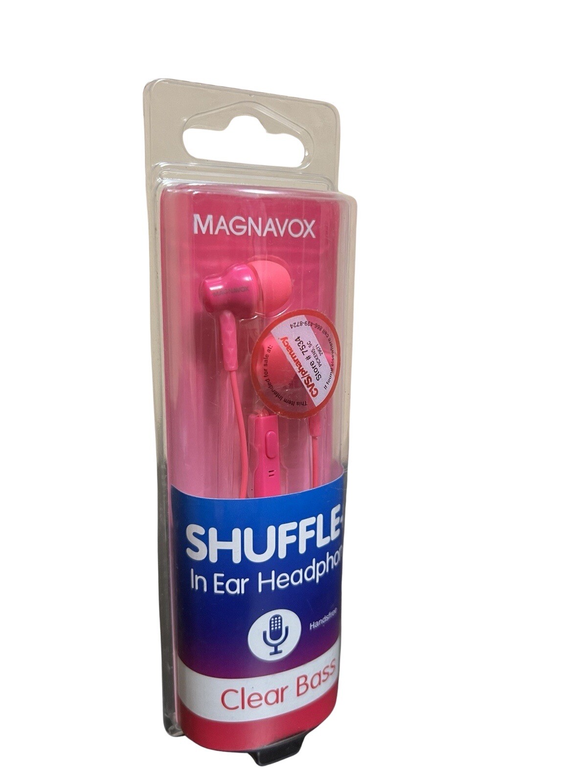 10-Pieces Magnavox Shuffle In Ears Headphones Clear Bass Wired With Mic