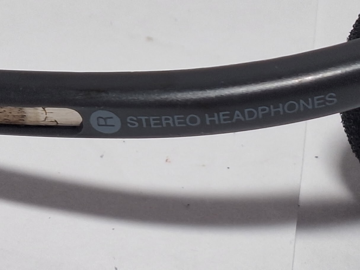 Genuine Coby (CV-H47) Slimline Design Stereo Ear Pad Headband Headphones TESTED