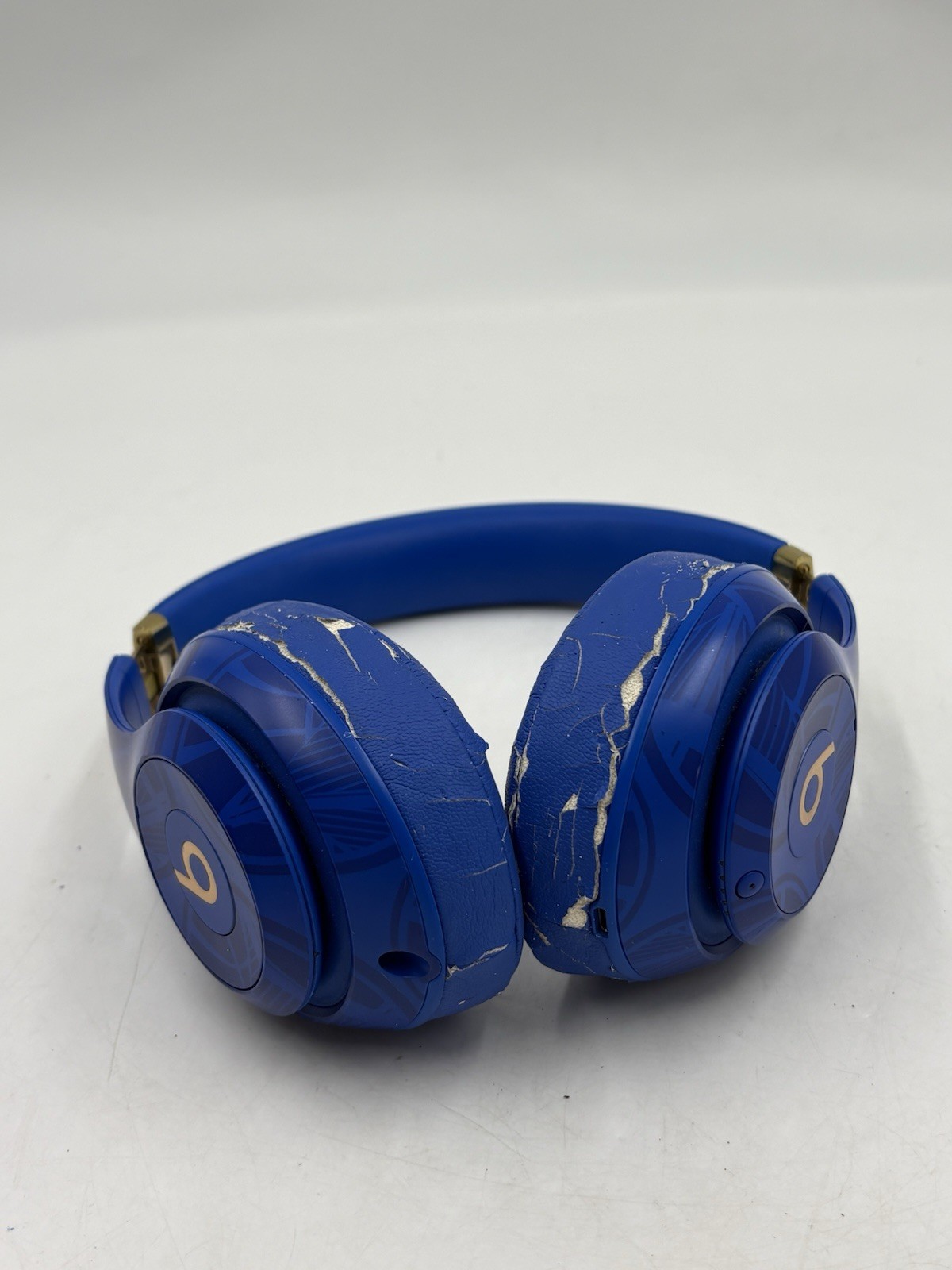 Beats Studio3 Wireless Headphones Golden State Warriors NBA Blue RARE *READ*