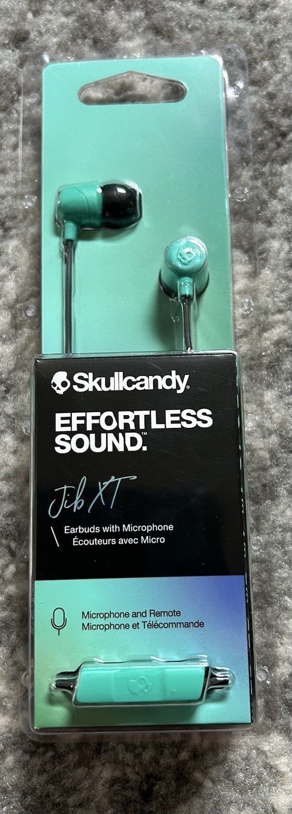Skullcandy Jib XT Wired Earbuds in Miami Teal New In Box