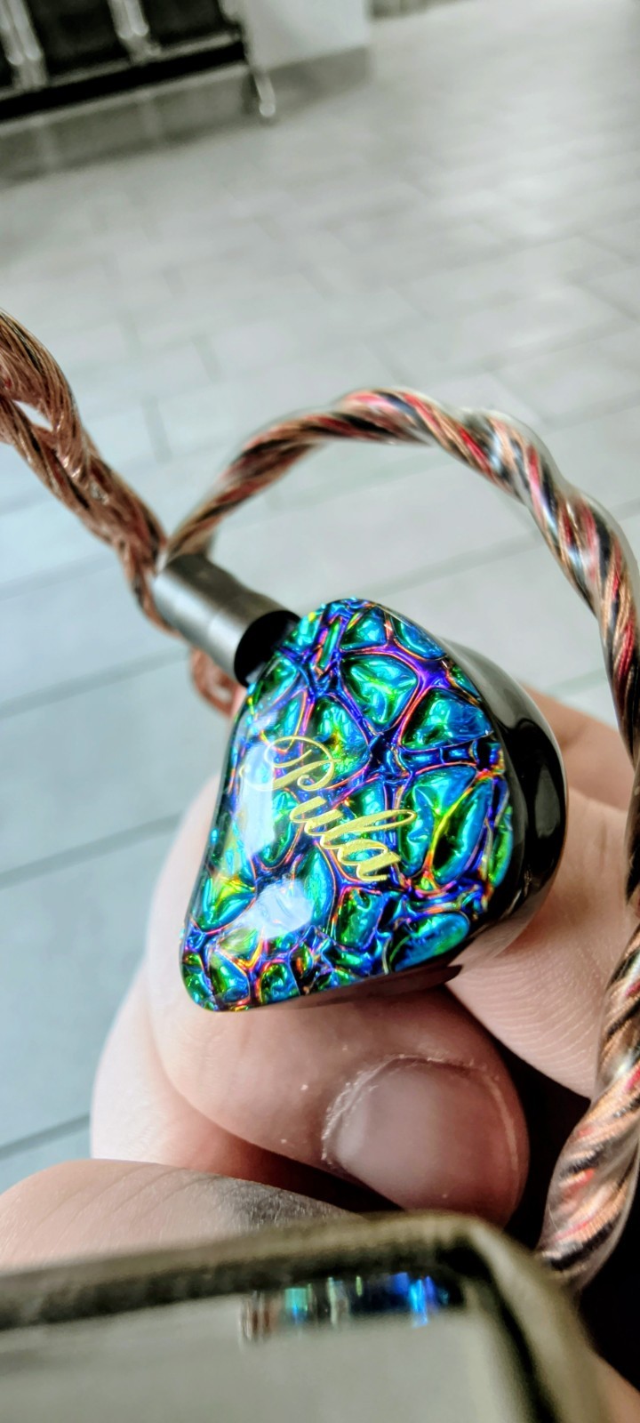 Pula PA02 1DD+4BA In-Ear Monitors 5 Hybrid Drivers IEM System 2.5mm Balanced.