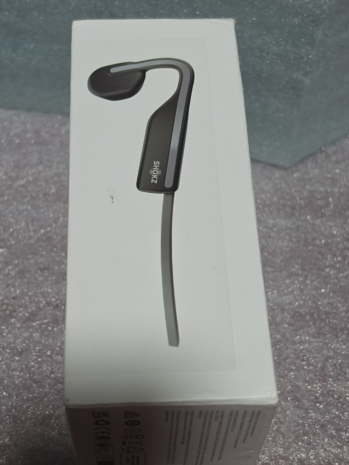 Shokz – OpenMove Bone Conduction Open Ear Lifestyle/Sport Headphones – Gray