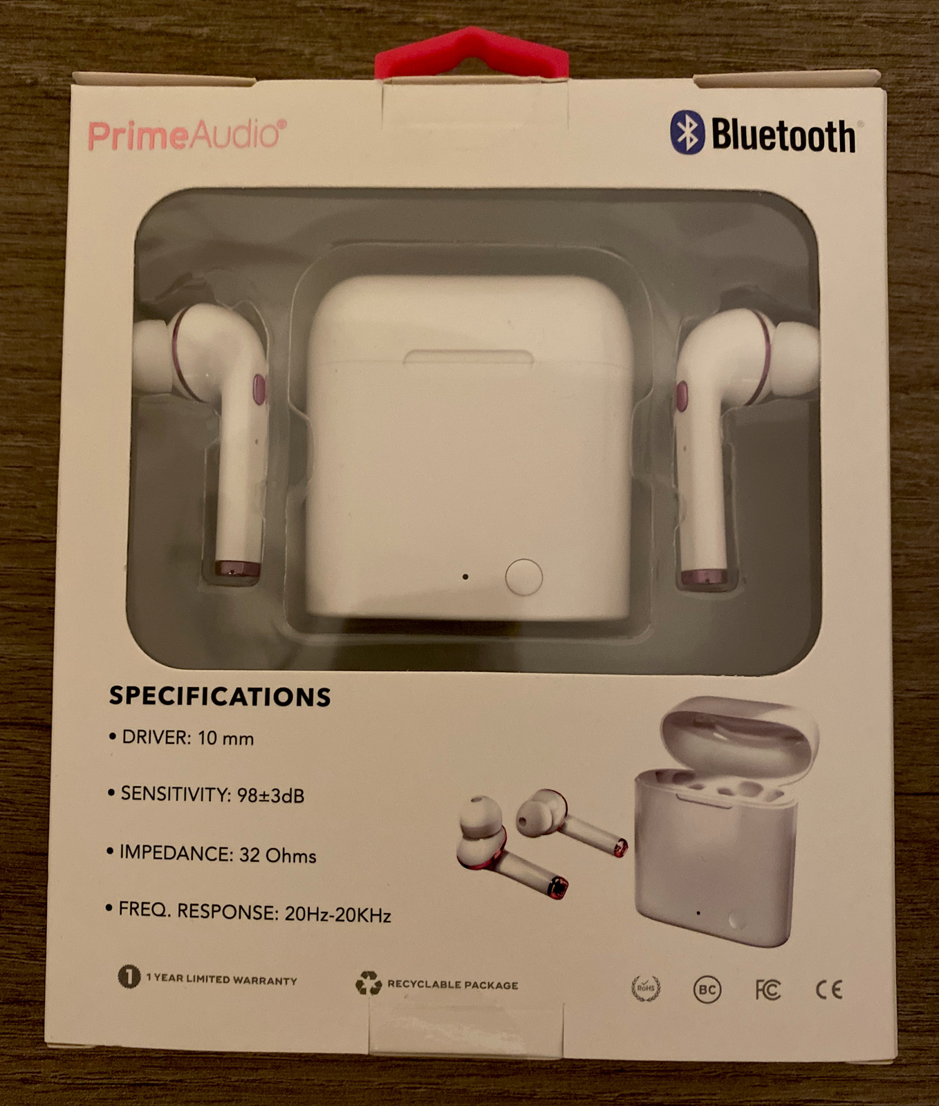 🎧 VAPOR True Wireless Earbuds + Case Works With Siri & Google Assistant A1