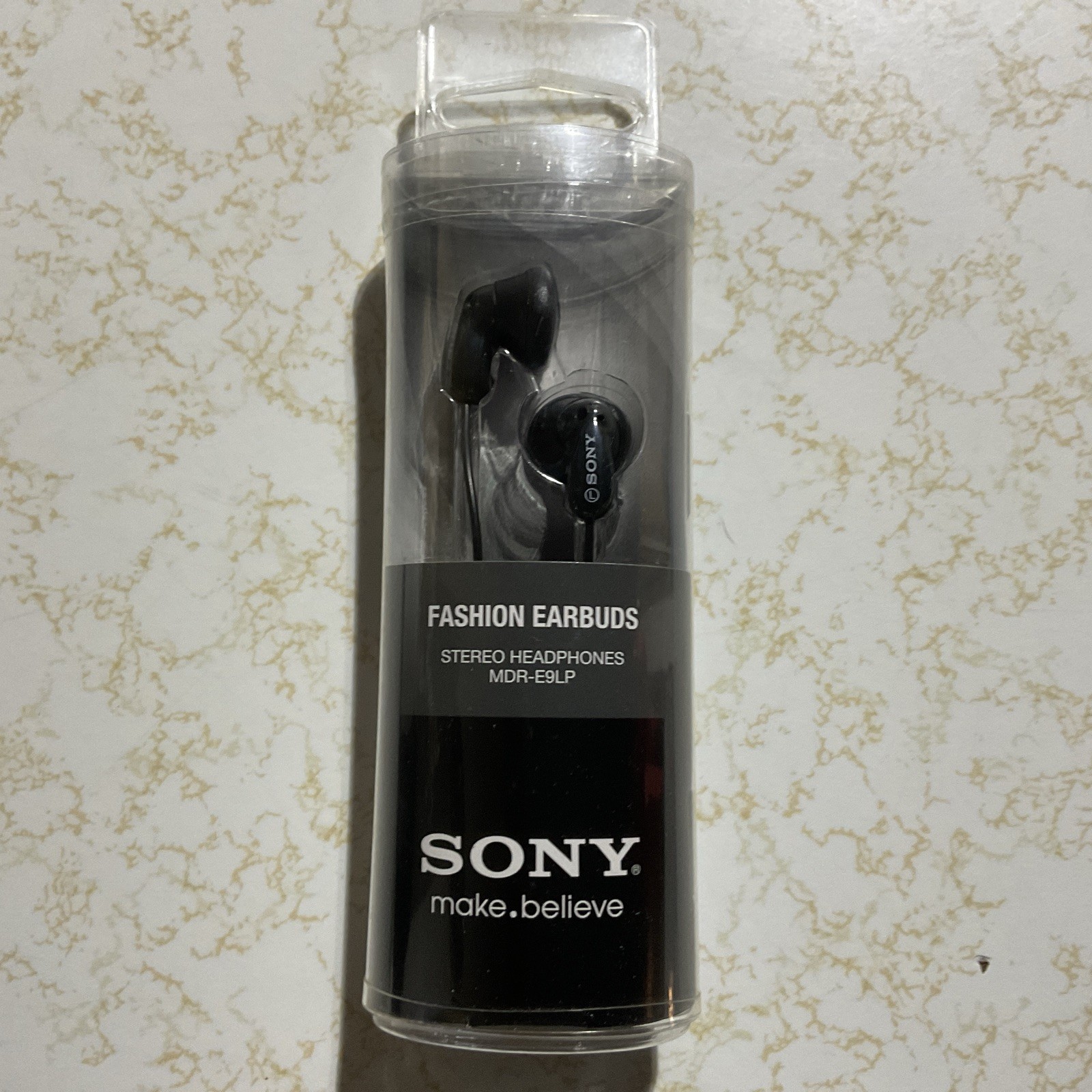 Sony MDR-E9LP 3.5mm Jack In Ear Headphones – Black NEW UNOPENED