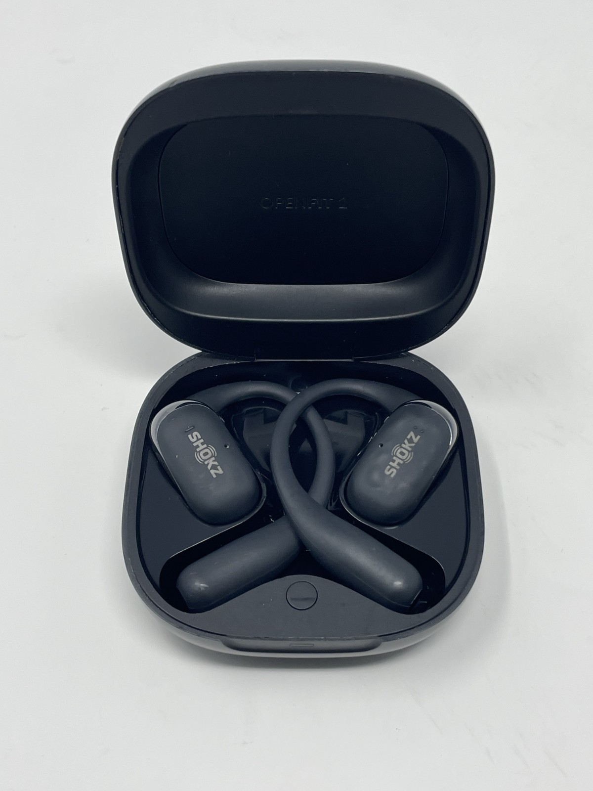 Shokz – OpenFit 2 Open-Ear True Wireless Earbuds – Black