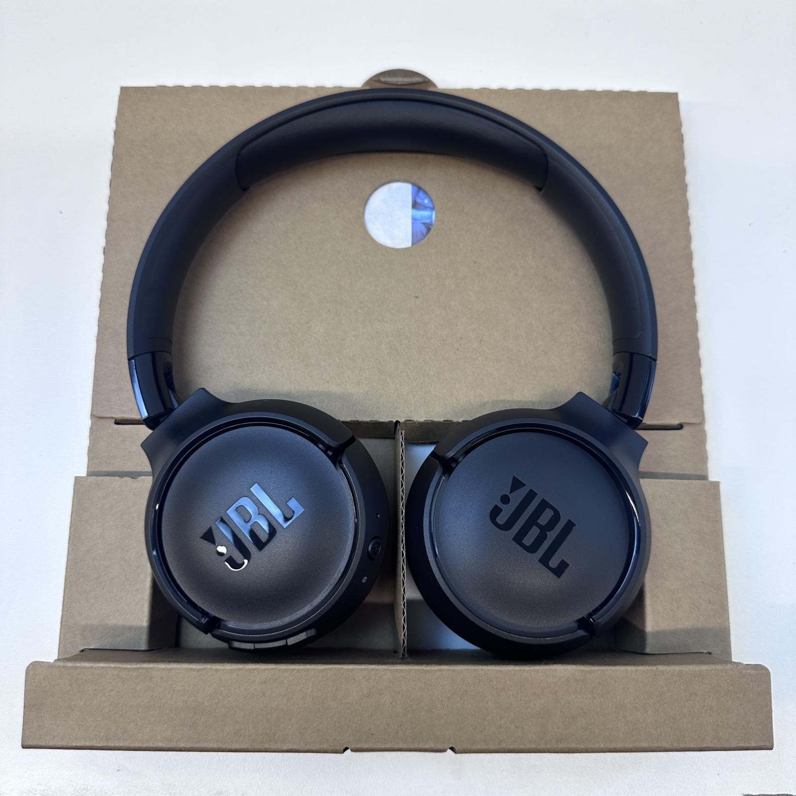 JBL Tune 520BT Wireless On-Ear Headphones Black, Pure Bass Sound