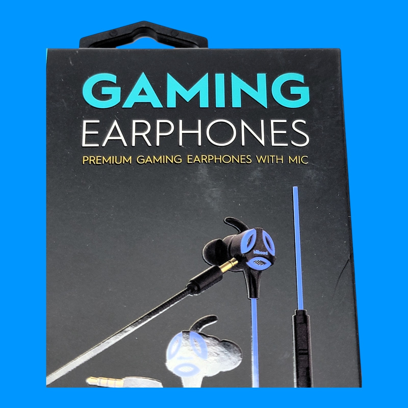 Billboard Gaming Earphones Lot BB2846 BB2847 BB2848 Wired Mic Headset 3 Pack New