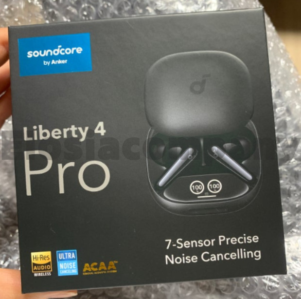Anker Soundcore Liberty 4 Pro ANC Bluetooth Earbuds LDAC IP55 BLACK