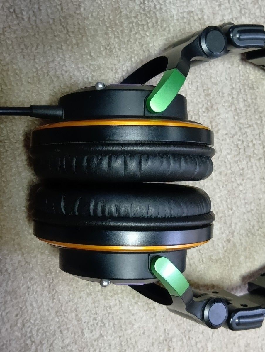 Rare Audio-Technica SCRH-00006 Evangelion Headphones A.T.EVA01 Used Boxed Japan