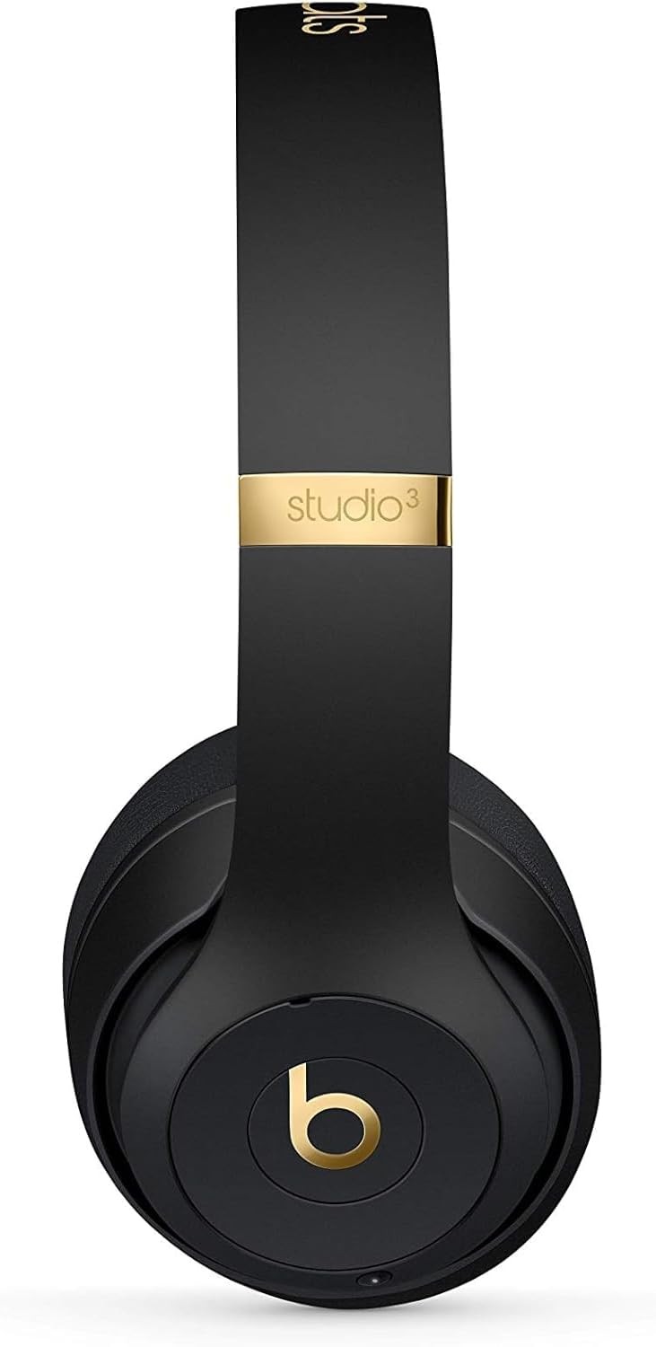 Beats Studio3 Wireless Noise Cancelling Headphones Midnight Black -FLAWLESS