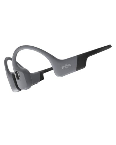 OpenSwim Pro – Open-Ear Bluetooth & MP3 Bone Conduction Sport Headphones, Grey