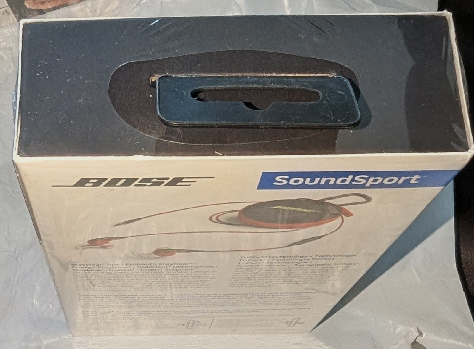 Bose SoundSport In-Ear Wired Headphones Apple iOS Weather & Sweat Resistant Red