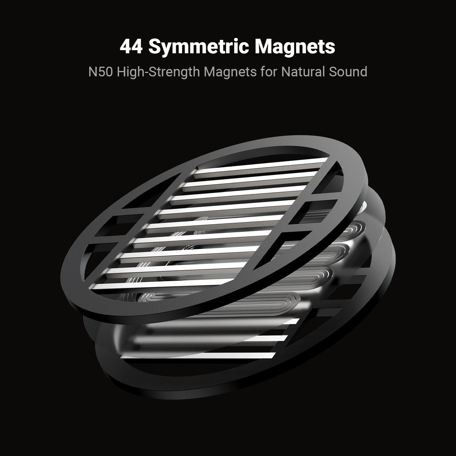 Fosi Audio i5 Open-Back Planar Magnetic Headphones W/ 97mm Ultra-Large Diaphragm