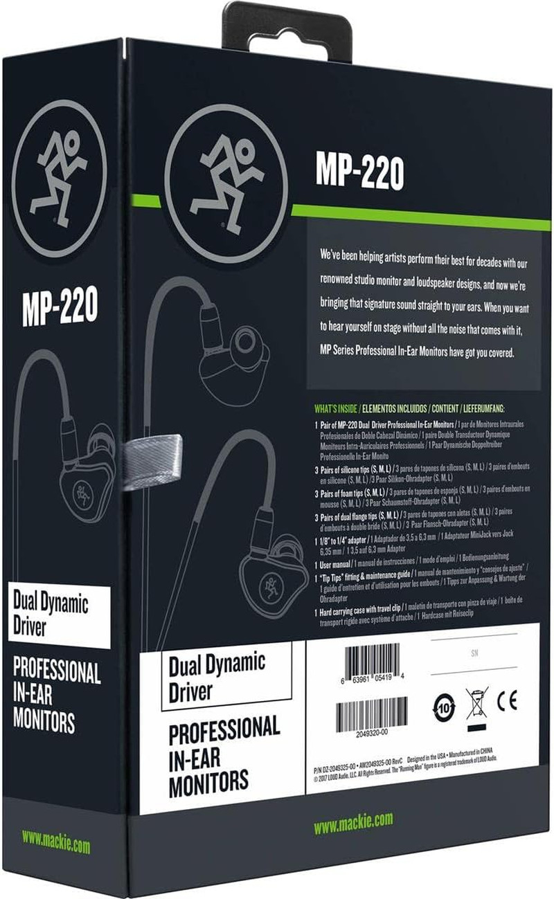 MP-220 Monitor Earphones