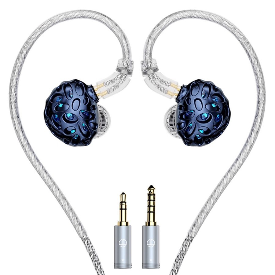 TRN Whale Shark 3DD+1 Planar Driver lEM Earphones
