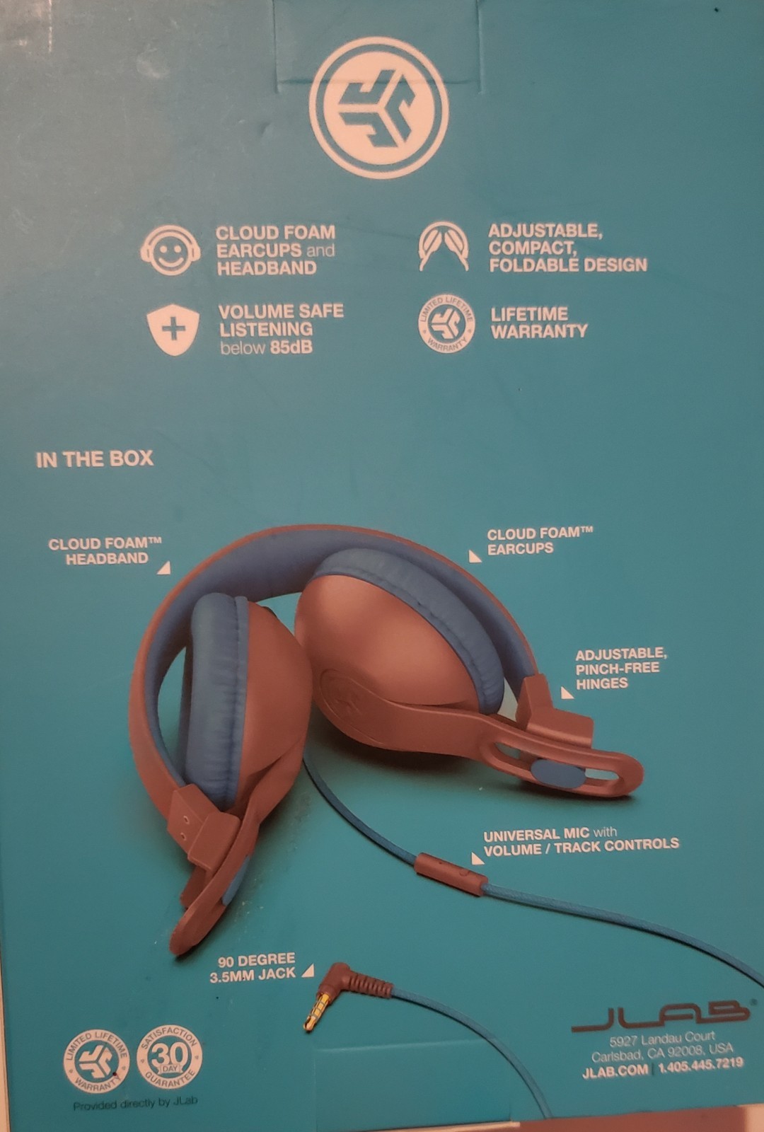 JLab JBuddies Studio 2 Kids On-Ear On-Ear Kids Wired Headphones w/ Mic