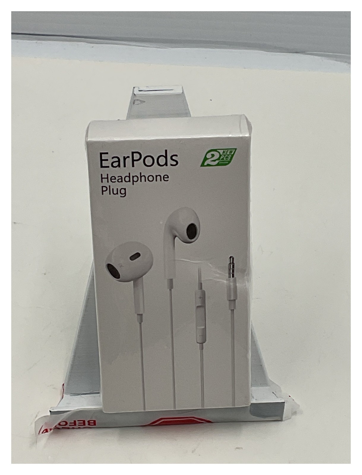 Antool J6-4 Wired Earbuds 2-Pack White 3.5mm Jack In-Ear Headphones Mic