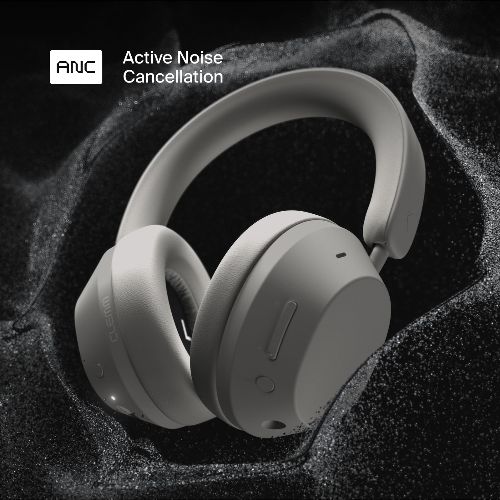 Ambience Over-Ear Headphones, Active Noise Cancelling & Transparency Mode, 65…
