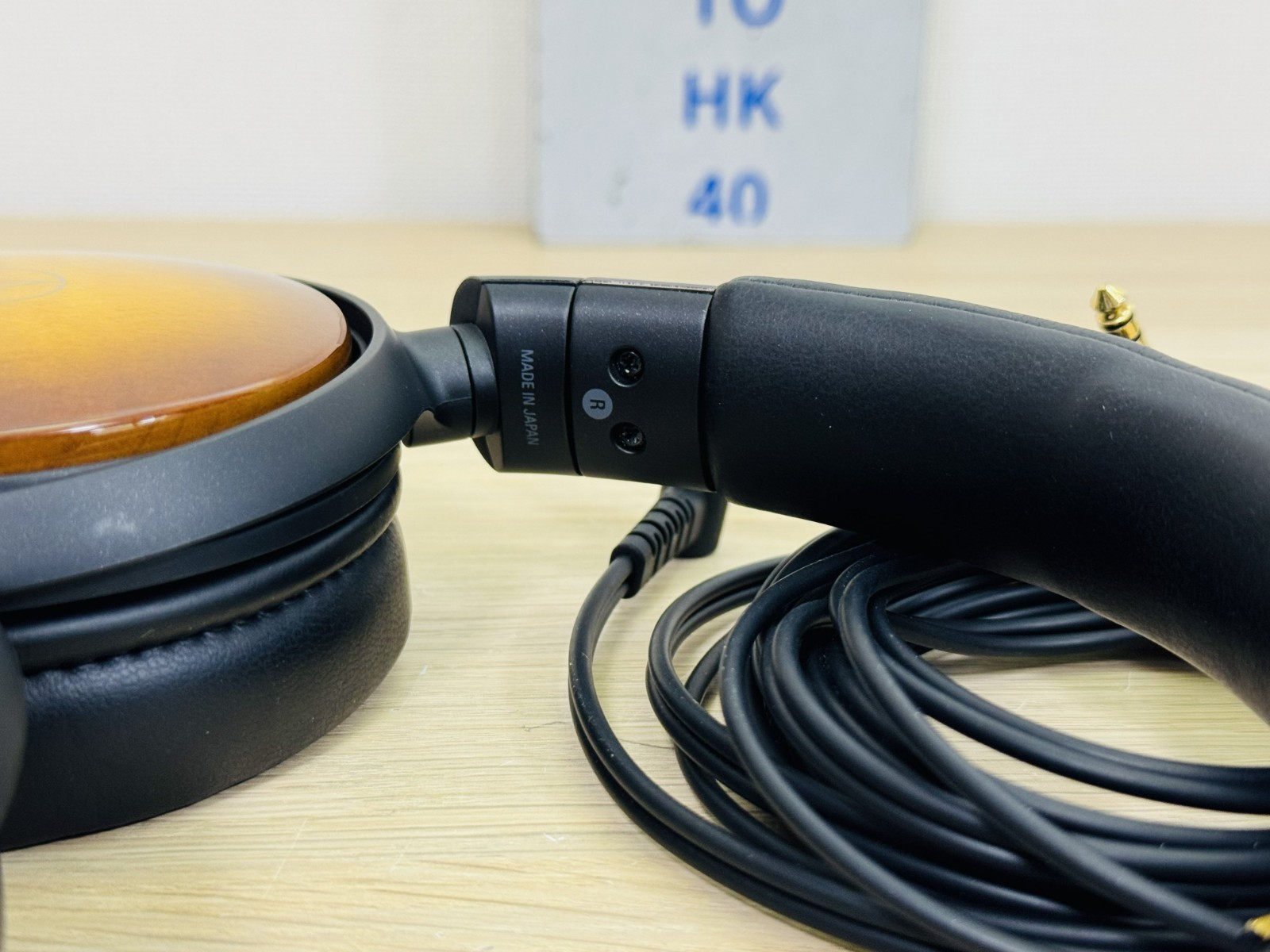 Audio-Technica ATH-WP900 Wooden Headphones 3.5mm 4.4mm Balanced A2DC Cables
