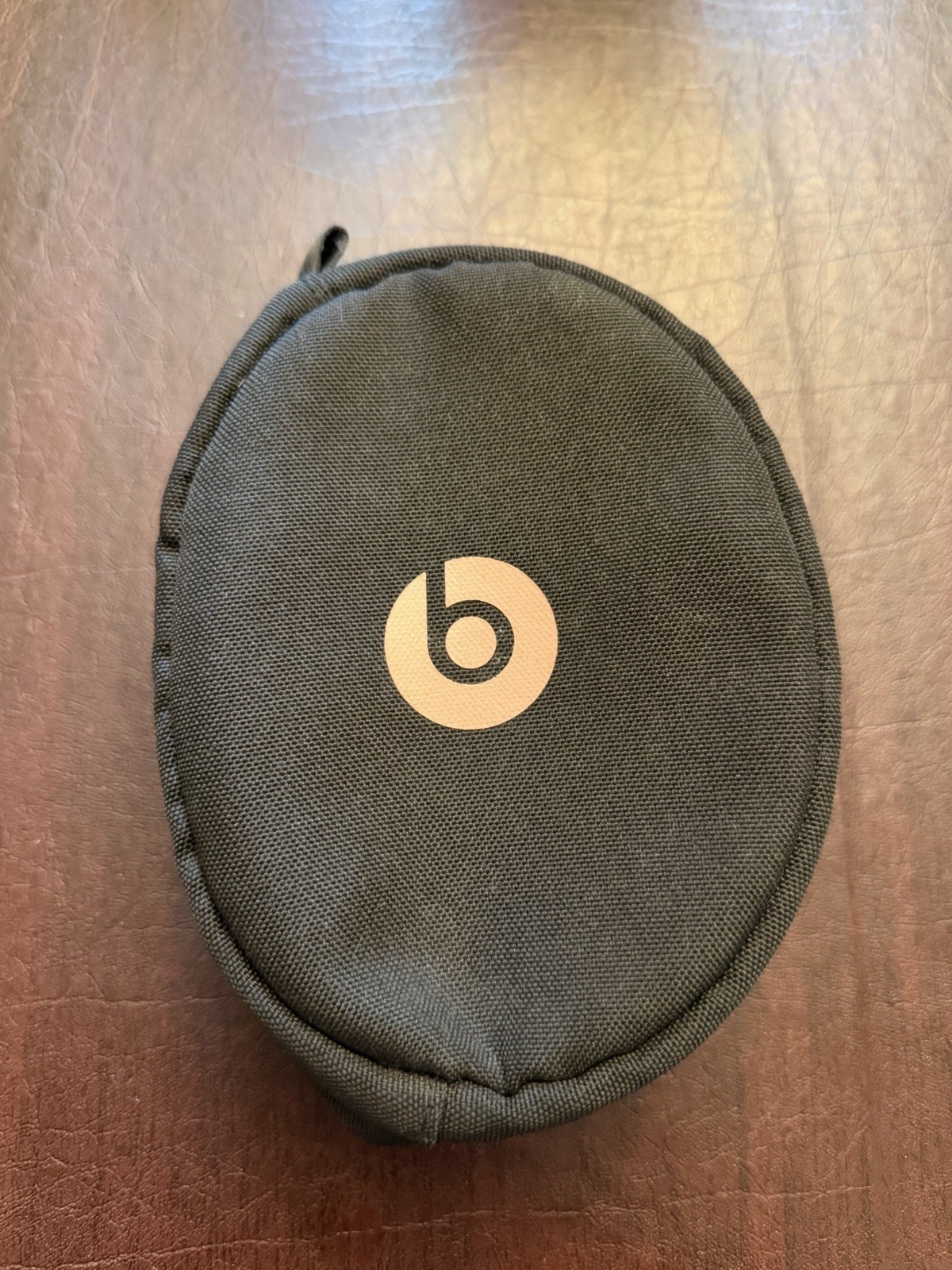 Beats By Dr. Dre Headphone Soft Carrying Case Pouch – All Black – Logo OEM