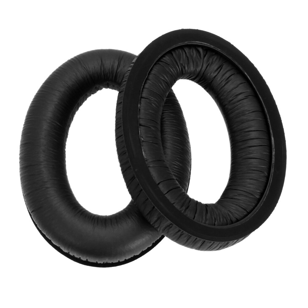1pair Earpad Earphone Earpad 4.13×3.15×1.18″ Headphone Replace Ear Cushion Black