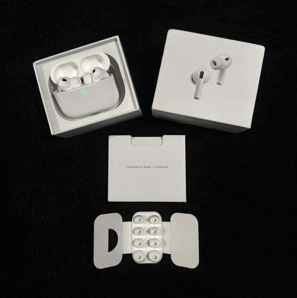 Apple AirPods Pro (3 Gen) White In-Ear Earbuds ANC + Protective Charging Case