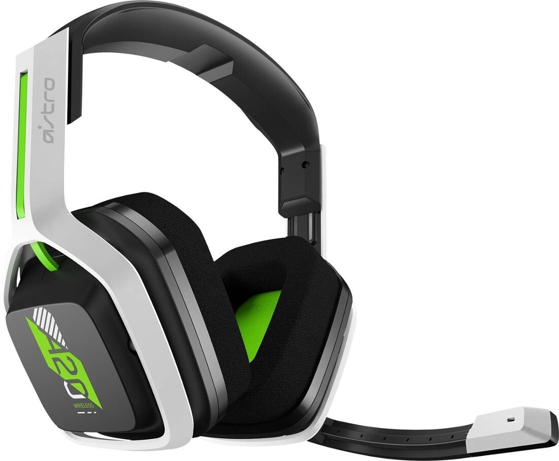 Astro Gaming A20 Gen 2 Wireless Gaming Headset – Xbox One, X|S, PC (White/Green)