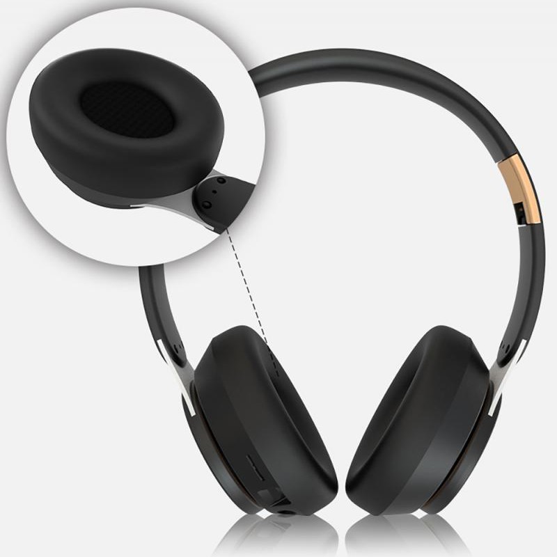 Wireless Bluetooth Gaming Headphones HiFi Bass Stereo Over Ear Folding Headset