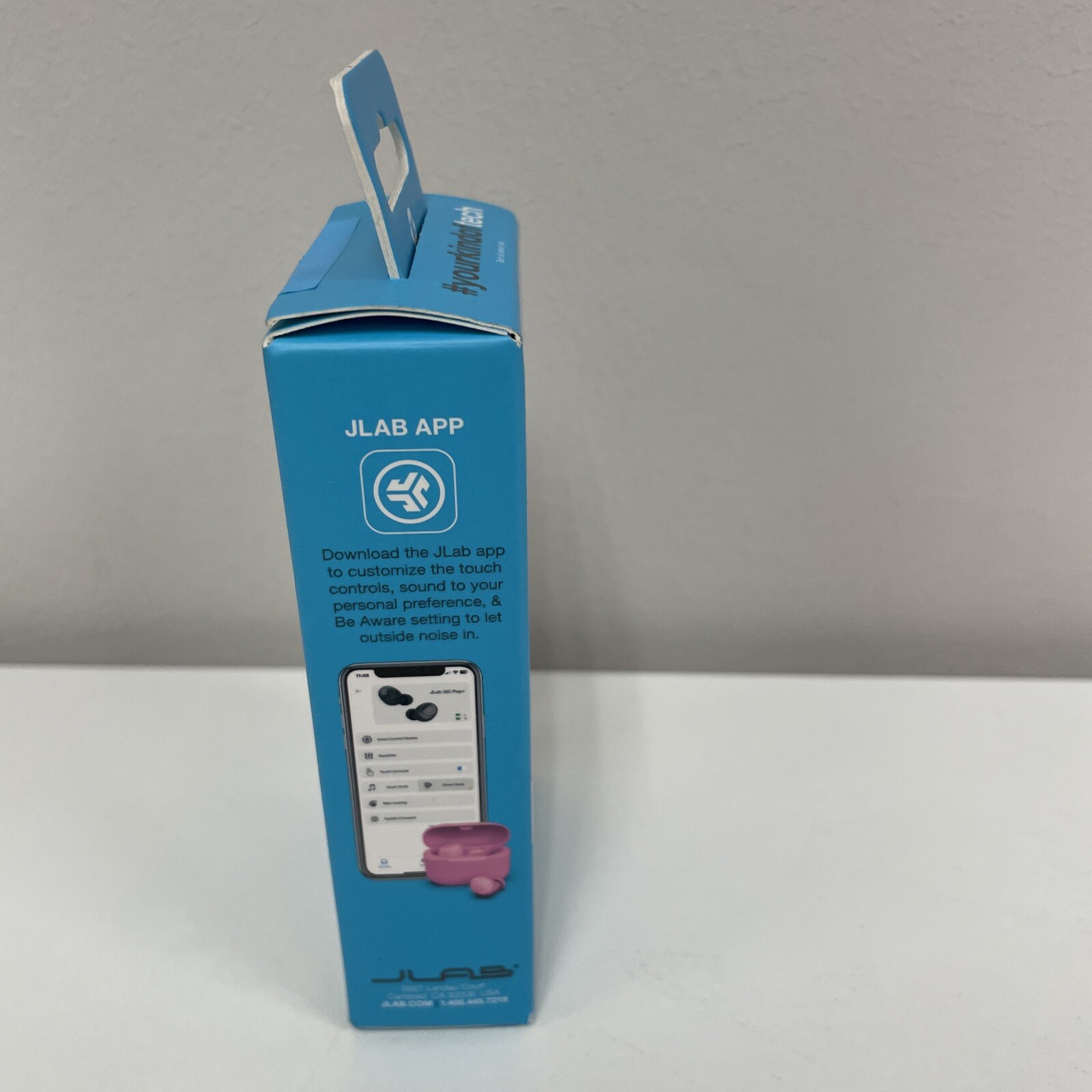JLab Go Air POP True Wireless Bluetooth Earbuds Pink – New & Sealed