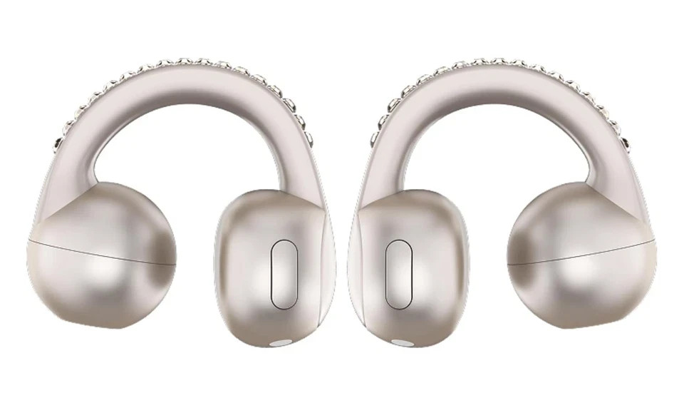 Motorola Moto Buds Loop with Sound by Bose True Wireless Earphones – French Oak