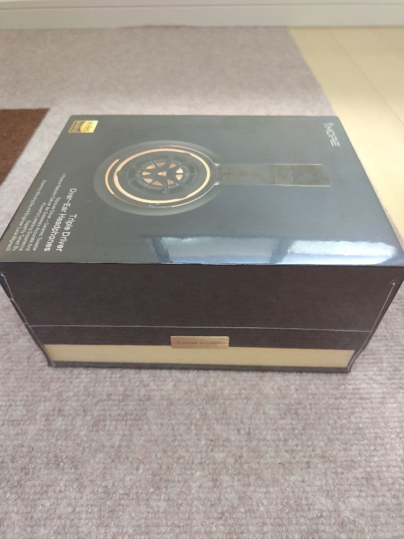1MORE H1707 Triple Driver Over Ear Headphones Gold Hi-Res jp
