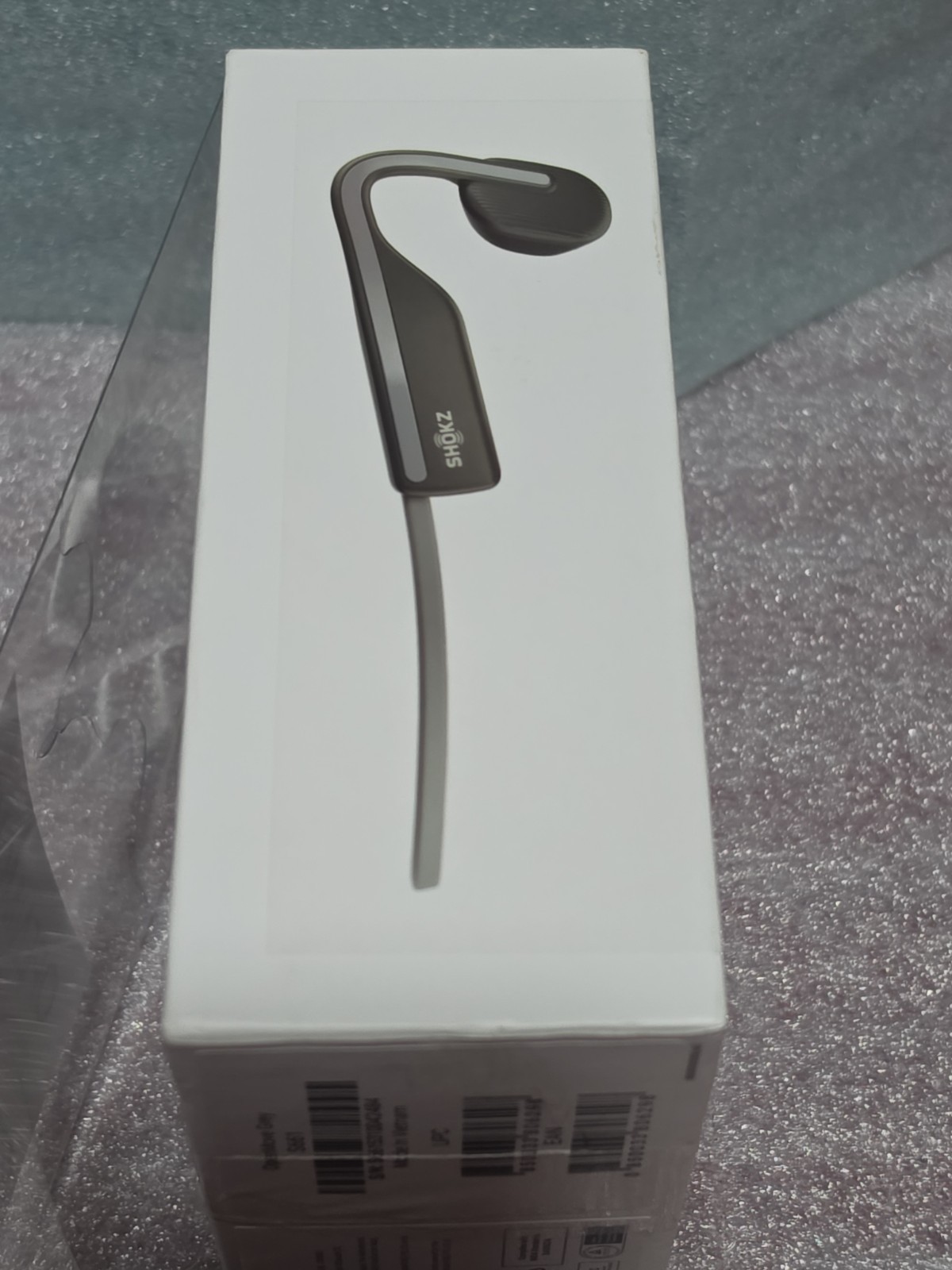 Shokz – OpenMove Bone Conduction Open Ear Lifestyle/Sport Headphones – Gray