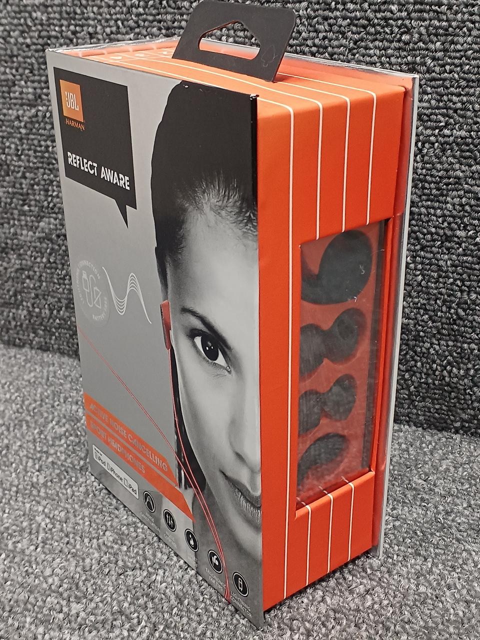 JBL REFLECT AWARE Earphones Lightning Noise Cancelling 1.2m Mic
