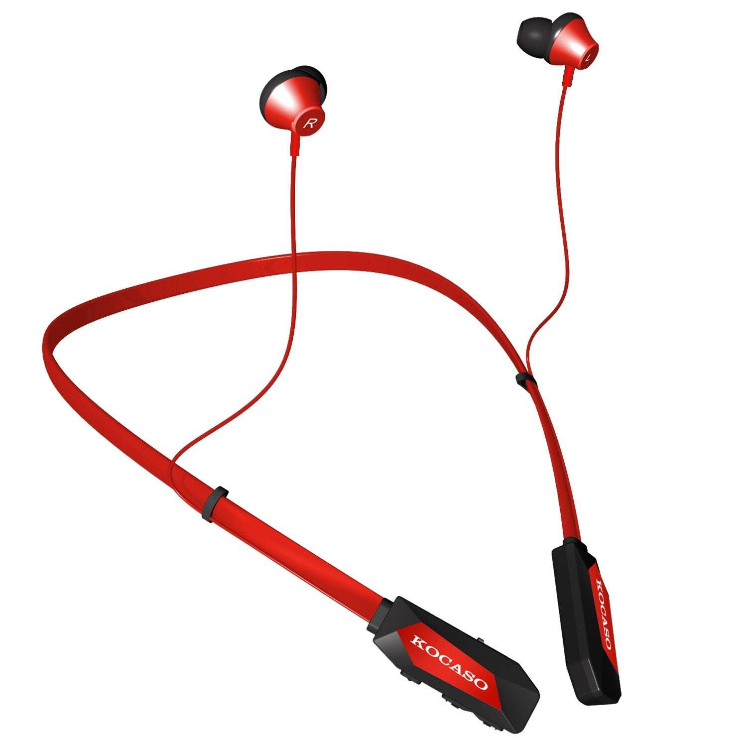 Wireless Neckband Headphones V4.2 Sweat-proof Sport Headsets Earbuds In-Ear Magn