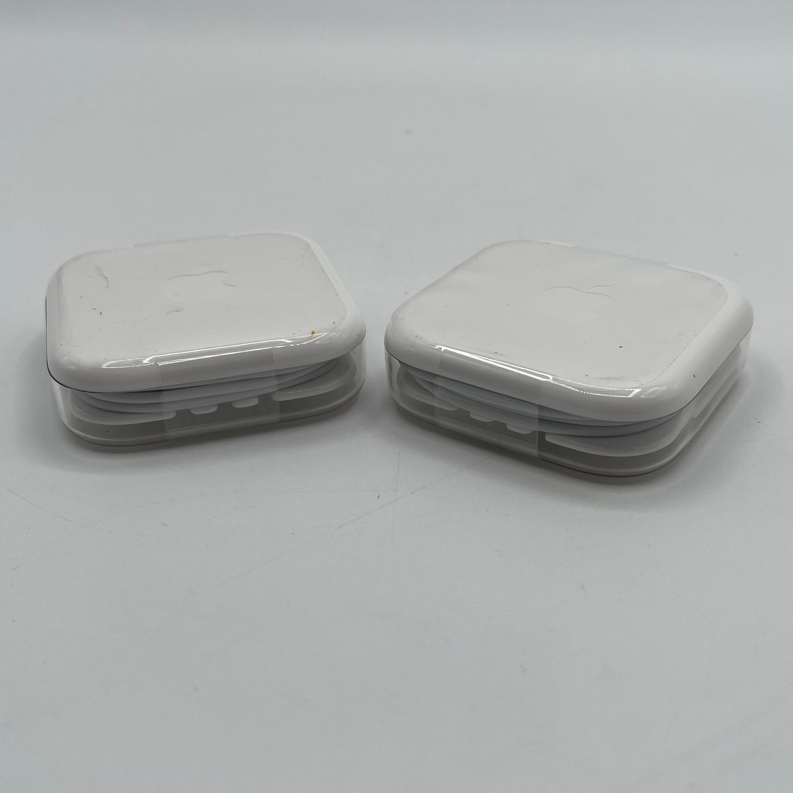 Apple EarPods Original Lot Of 2 Genuine Wired Headphones 3.5mm Plug White NIP