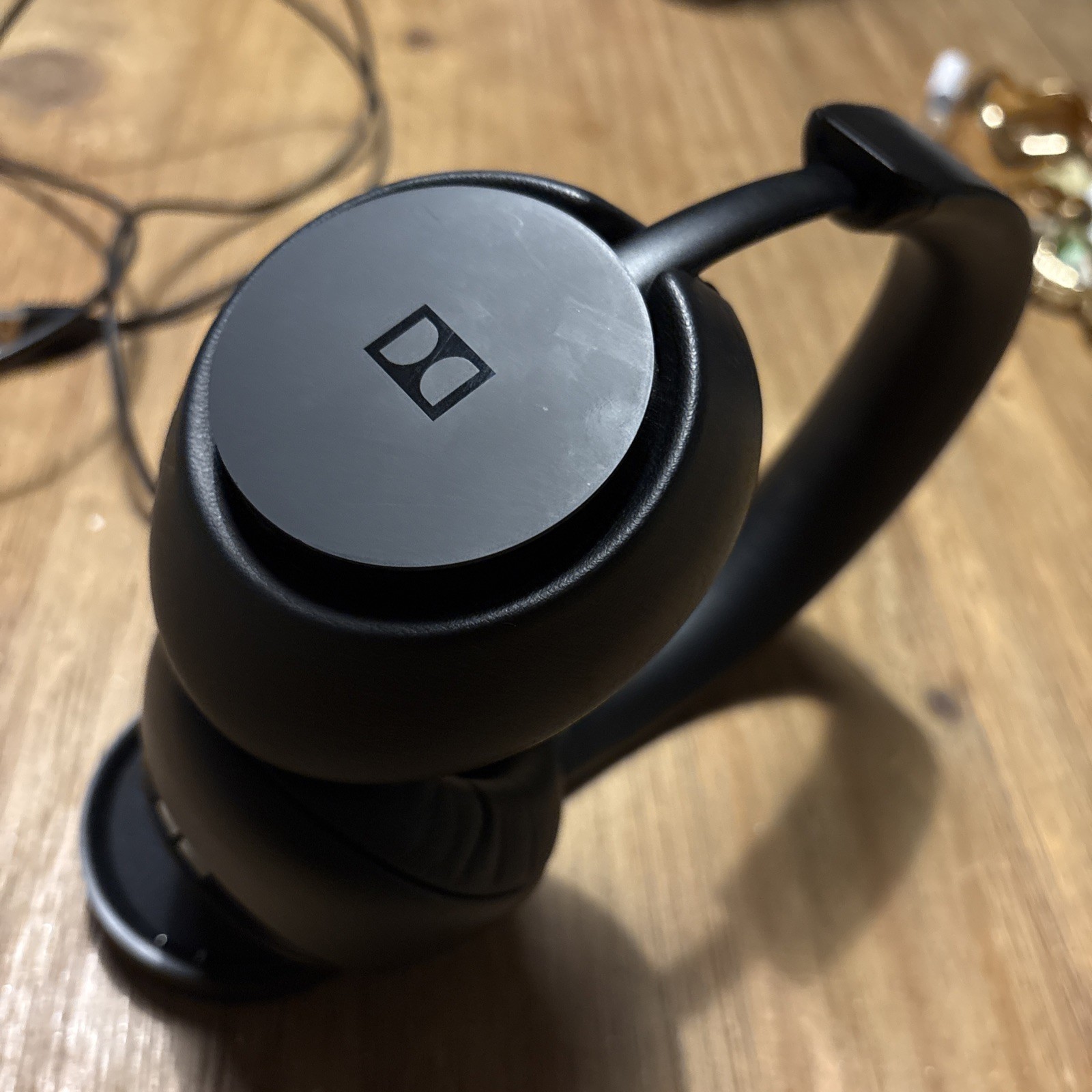 Dolby Dimension Wireless Headphones Headset Microphone Noise Canceling Over Ear