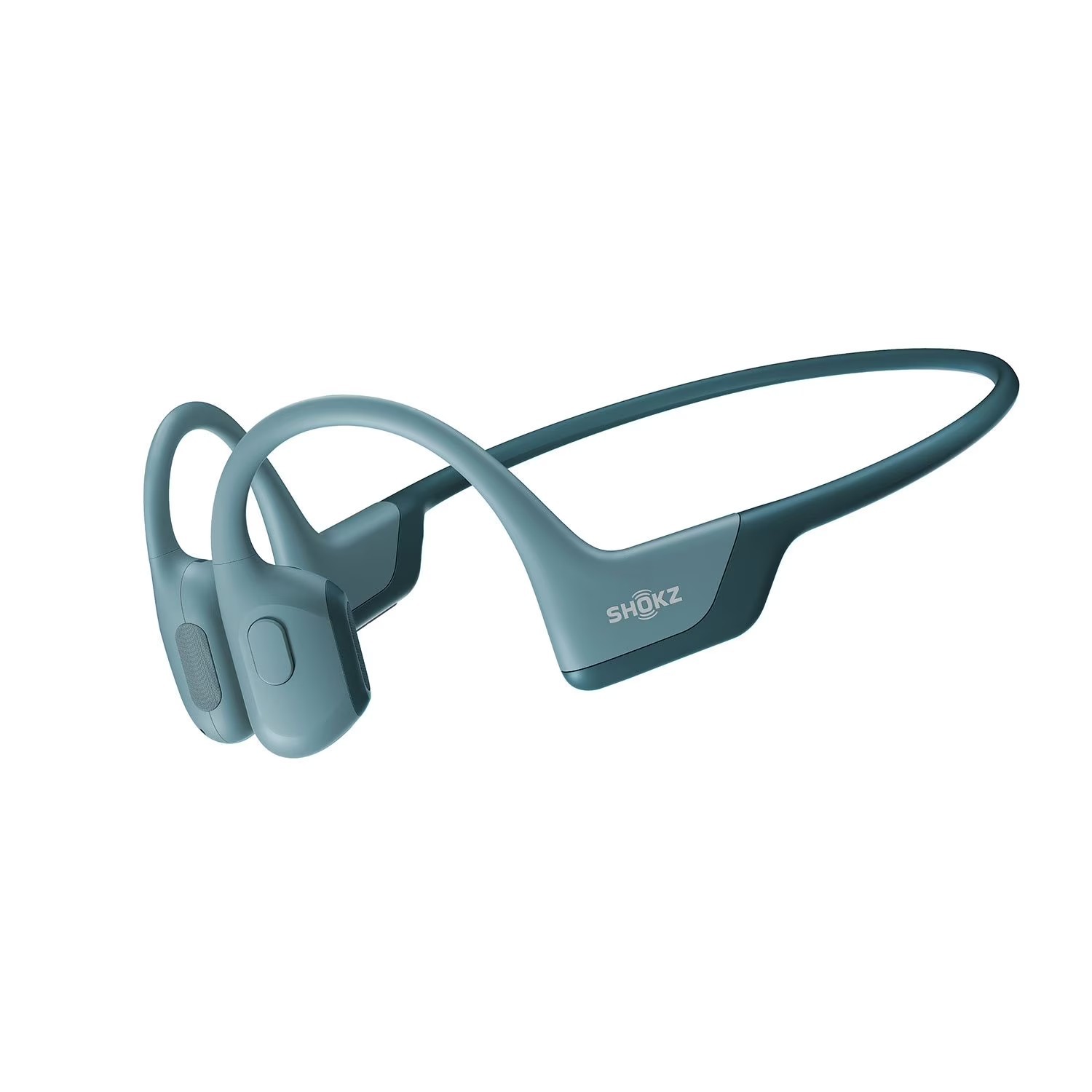 Shokz OpenRun Pro Bluetooth Wireless Headphones w/Case Blue New Open Box
