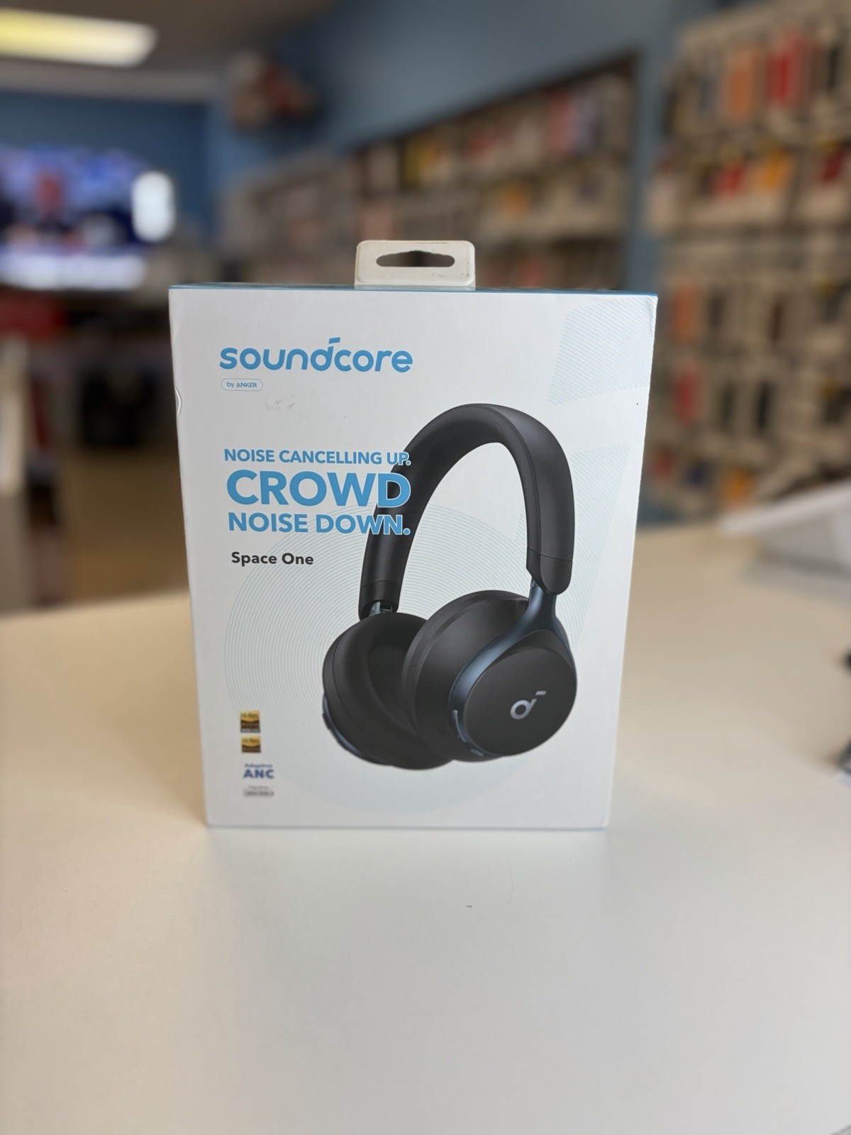 Soundcore Space One Wireless Over-Ear Headphones – Jet Black – BRAND NEW