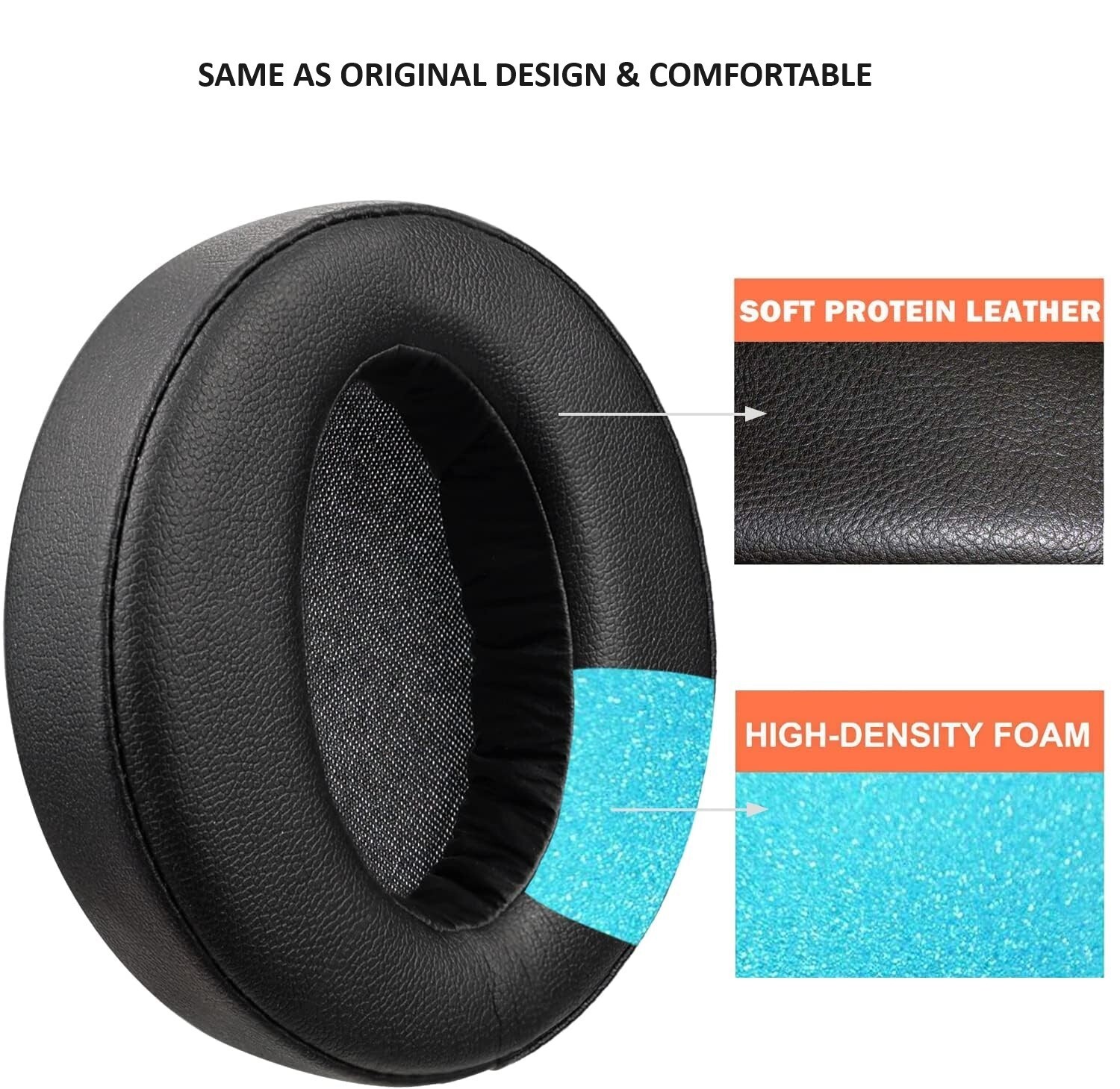 EarPads Cushion For SONY MDR-XB950BT XB950B1 N1 HEADSET EARMUFFS Cushion Cover