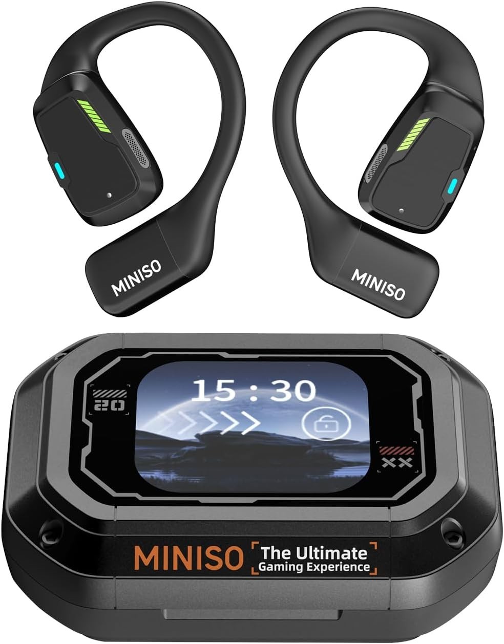 MINISO M98 AI Translation Earbuds, 3-in-1 Real-Time Translator Earbuds with App,