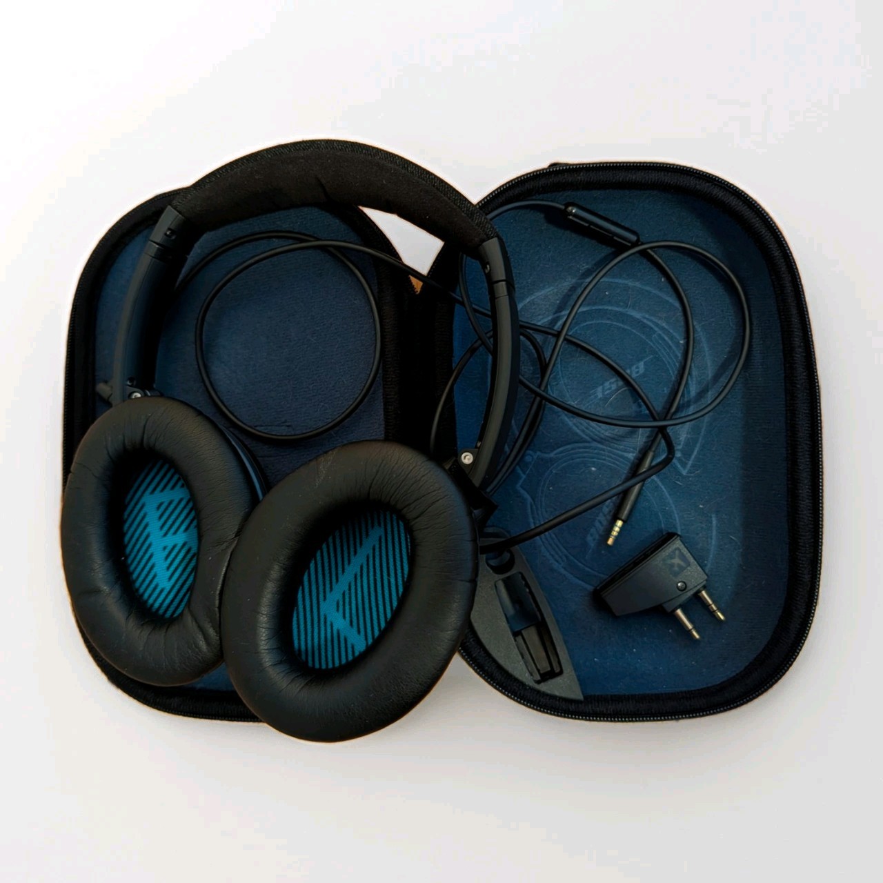 Bose QuietComfort 25 QC25 Noise Cancelling Wired Headphones Earphones – Black