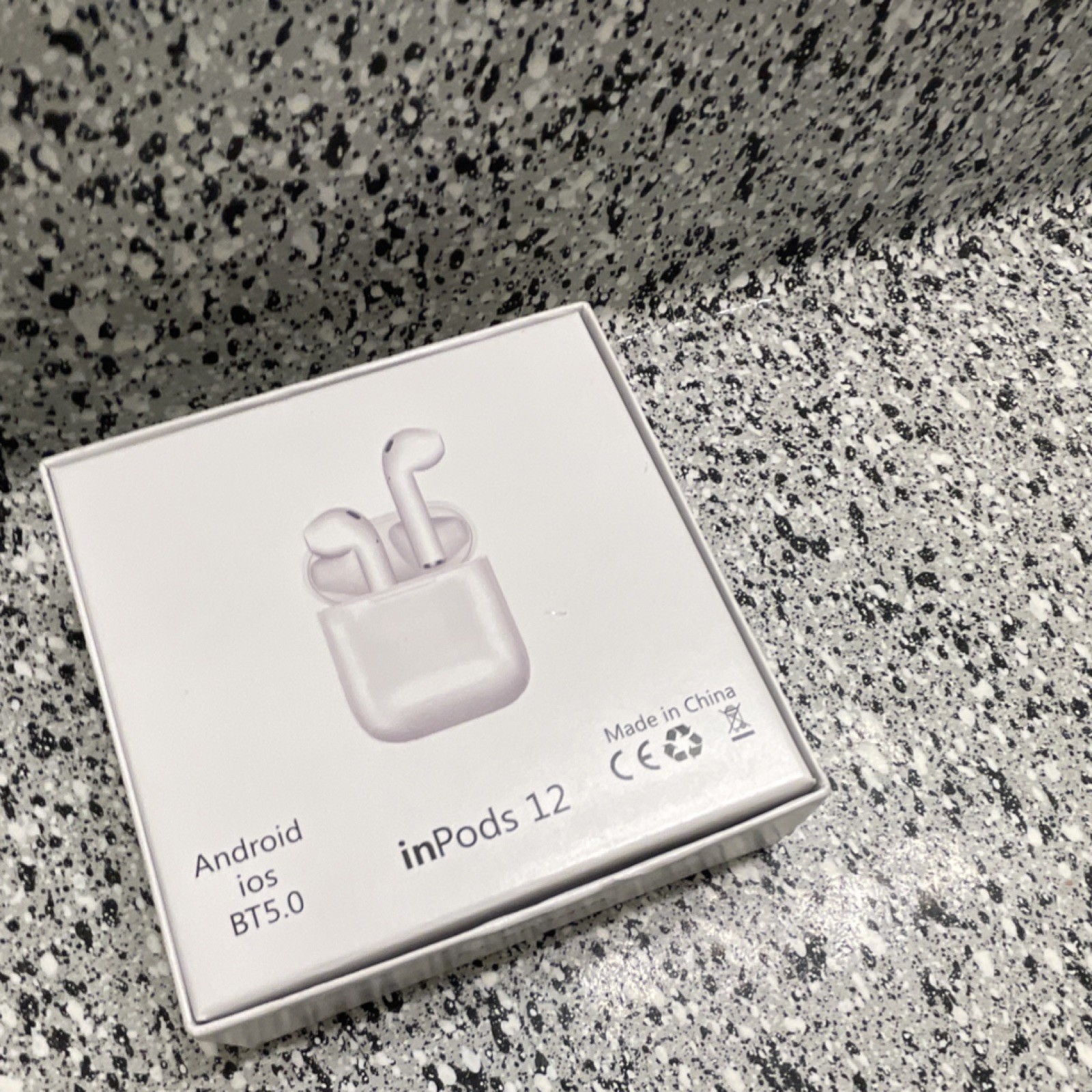 inPods 12 Wireless Bluetooth Earbuds White