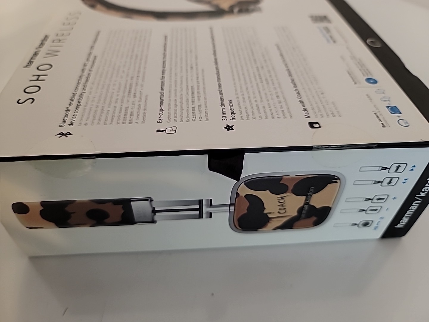 NIB COACH × Harman/Kardon Wireless Headphones Coach New York Sealed