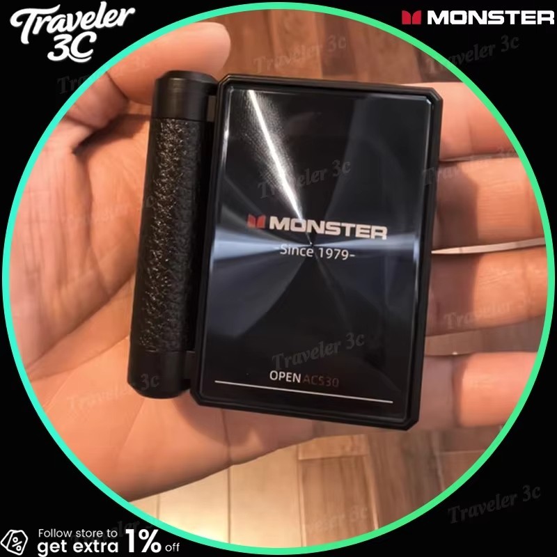 MONSTER Bluetooth Wireless Earphones Noise Cancelling Bio-Fiber Earbuds